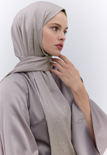 Taş Strass Taşlı İpeksi Şal
