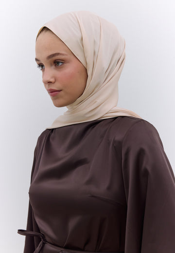 Bej İpeksi Elegance Şal