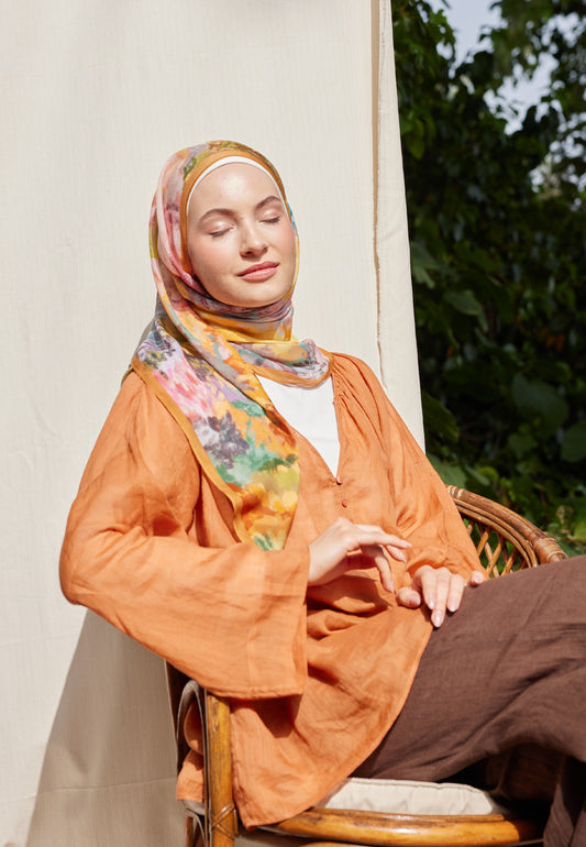 Toprak Esther Desen Rami Şal
