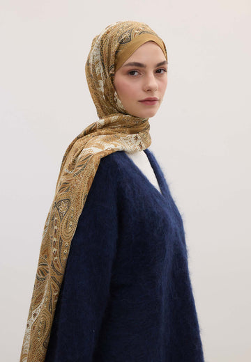 Camel Elora Desen Şal