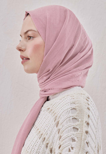 Bambu Şal Uçuk Pembe