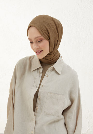 Camel Bürümcük Şal