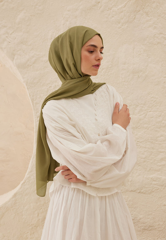 Olive Rami Viskon Şal