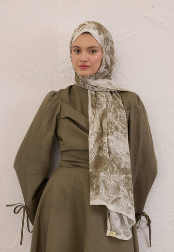 Vizon Secret Elegance Desen Rami Şal