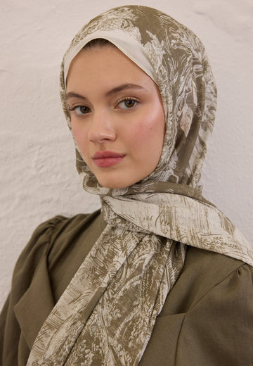 Vizon Secret Elegance Desen Rami Şal