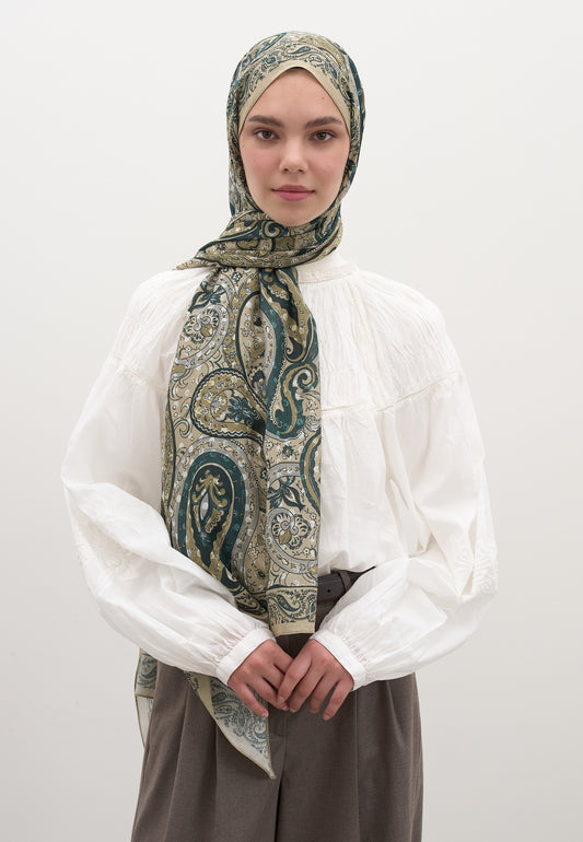 Kum Panthea Desen Şal