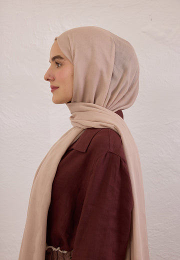 Pudra Soft Viskon Şal