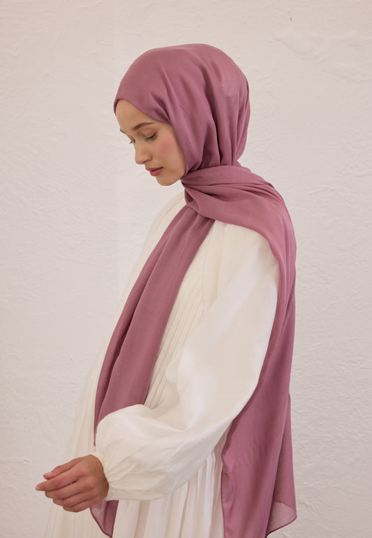 Gülpembe Soft Viskon Şal
