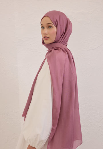 Gülpembe Soft Viskon Şal