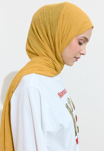 Honeycomb Pamuklu Keten Şal