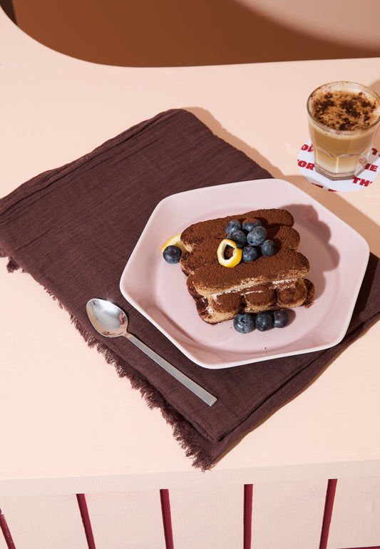 Tiramisu Pamuklu Keten Şal
