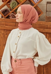 ORGANİK PAMUK ŞAL ŞEFTALI ORGANİK PAMUK ŞAL ŞEFTALI