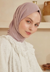 THIN COTTON VOILE HIJAB PASTEL LILAC