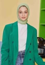 PİLİSE EŞARP SOFT YEŞİL PİLİSE EŞARP SOFT YEŞİL