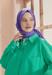 THIN COTTON VOILE HIJAB AMETIST