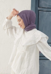 CRINKLE COTTON HIJAB LAVENDER