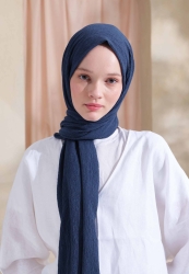 SOFT PAMUK ŞAL LACİVERT SOFT PAMUK ŞAL LACİVERT