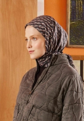 KAIA DESEN EŞARP ANTRASİT