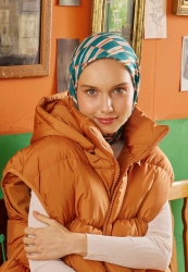 MAIA DESEN EŞARP OKYANUS