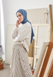 BAMBOO HIJAB DARK BLUE