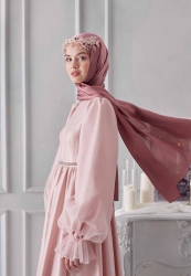 JANJANLI HIJAB VINTAGE ROSE