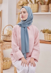 MEDINA SILK HIJAB LIGHT BLUE