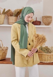 MEDINA SILK HIJAB GREEN ALMOND