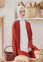 MEDINA SILK HIJAB OFF-WHITE