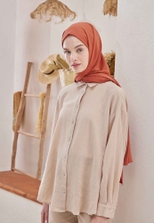 MEDINA SILK HIJAB CINNAMON SHEEL