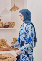 BAMBOO HIJAB INDIGO