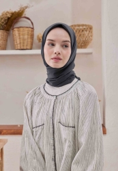 MEDİNE İPEĞİ EŞARP ANTRASİT MEDİNE İPEĞİ EŞARP ANTRASİT