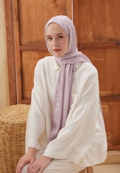 DIAMOND JACQUARD HIJAB LILAC