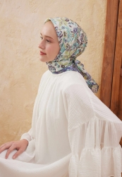 LEAF DESEN PAMUK İPEK EŞARP MOR LEAF DESEN PAMUK İPEK EŞARP MOR
