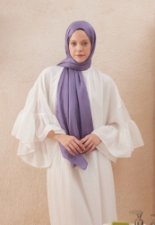 WAVE JACQUARD HIJAB LAVENDER