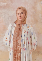 LUXURY SHİNE HIJAB CINNAMON