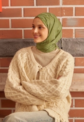 DUBLIN JACQUARD HIJAB OLIVE