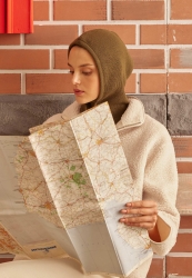 ADJUSTABLE KNITWEAR HEADWEAR KHAKI