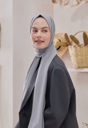 MEDINA SILK HIJAB SILVER