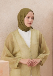 VOILE CRASH HIJAB OLIVE VOILE CRASH HIJAB OLIVE