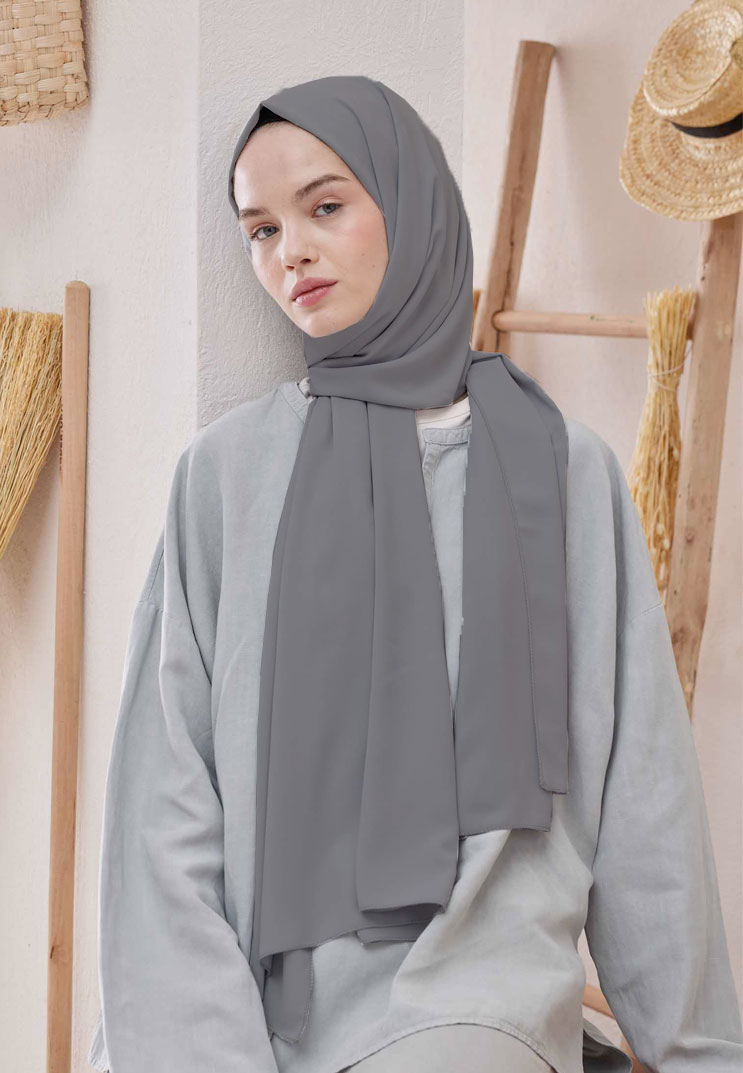 golden silk hijab