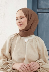 CRINKLE COTTON HIJAB CAPPUCCINO CRINKLE COTTON HIJAB CAPPUCCINO