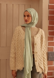 PORTO JACQUARD HIJAB SOFT GREEN PORTO JACQUARD HIJAB SOFT GREEN
