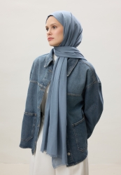 THIN COTTON VOILE HIJAB SKY BLUE THIN COTTON VOILE HIJAB SKY BLUE