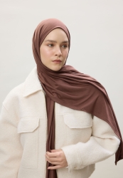 JERSEY COTTON HIJAB RED BROWN JERSEY COTTON HIJAB RED BROWN