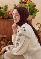 DIAMOND JAKARLI ŞAL KIZIL MEŞE