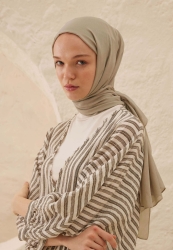 RAMI VISCOSE SHAWL DARK BEIGE RAMI VISCOSE SHAWL DARK BEIGE