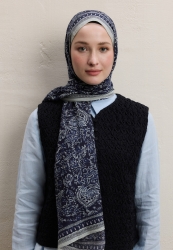 SONIA DESEN ŞAL LACİVERT SONIA DESEN ŞAL LACİVERT