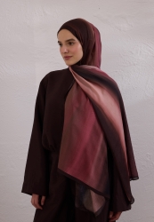 COLOR BRUSH DESEN RAMİ ŞAL GÜL KURUSU