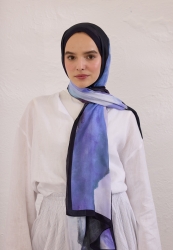 COLOR WAVES DESEN RAMİ ŞAL MAVİ COLOR WAVES DESEN RAMİ ŞAL MAVİ