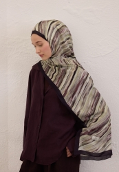 DEIA DESEN RAMİ ŞAL SİYAH